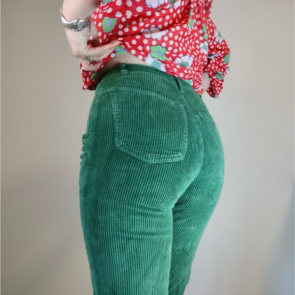 Vintage 1980s United Colours Of Benetton Corduroy Pants - Picture 6 of 6